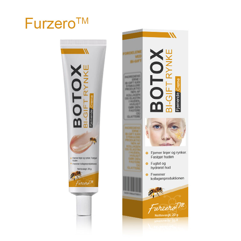 🍎💎Fremstillet og afsendt fra Danmark✅Furzero™ Botox Bi-Venom Rynkefjerningscreme – Sidste dags kampagne: Spar 70%