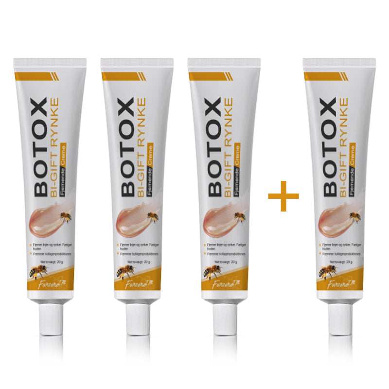 🍎💎Fremstillet og afsendt fra Danmark✅Furzero™ Botox Bi-Venom Rynkefjerningscreme – Sidste dags kampagne: Spar 70%