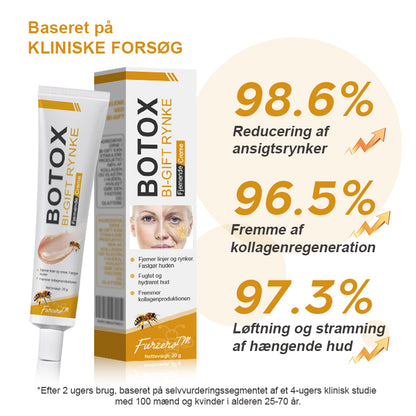 🍎💎Fremstillet og afsendt fra Danmark✅Furzero™ Botox Bi-Venom Rynkefjerningscreme – Sidste dags kampagne: Spar 70%