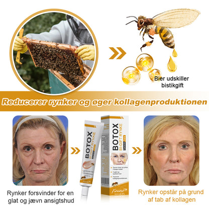 🍎💎Fremstillet og afsendt fra Danmark✅Furzero™ Botox Bi-Venom Rynkefjerningscreme – Sidste dags kampagne: Spar 70%