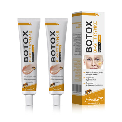🍎💎Fremstillet og afsendt fra Danmark✅Furzero™ Botox Bi-Venom Rynkefjerningscreme – Sidste dags kampagne: Spar 70%
